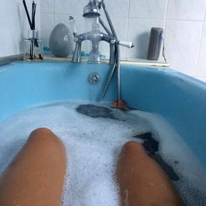Danielle Wyatt naked in bathtub